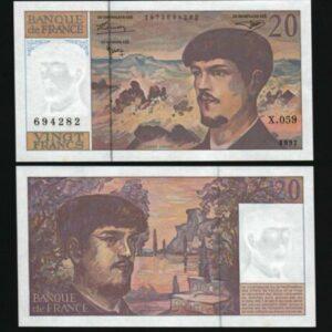 FRANCE 20 FRANCS P151 1997 UNC