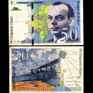 FRANCE 50 FRANCS P157 1997