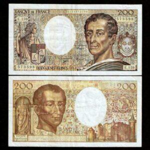 FRANCE 200 FRANCS P155 1994